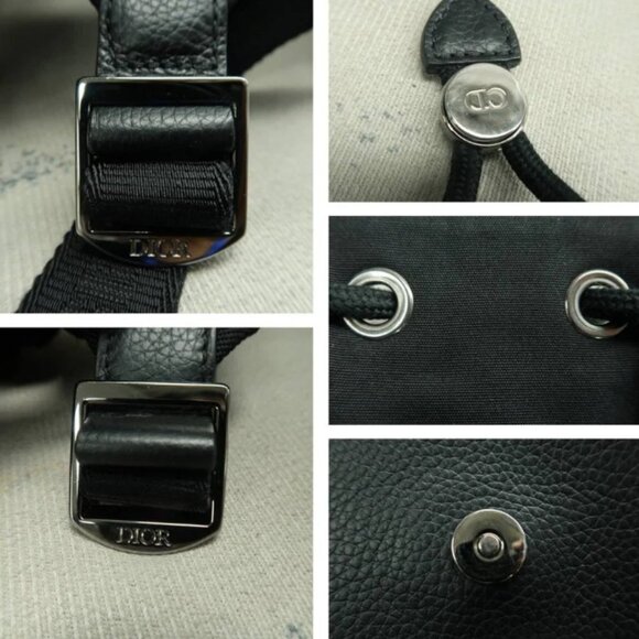100% Authentic Dior Navy & Black Cloth Backpack - Picture 9 of 12